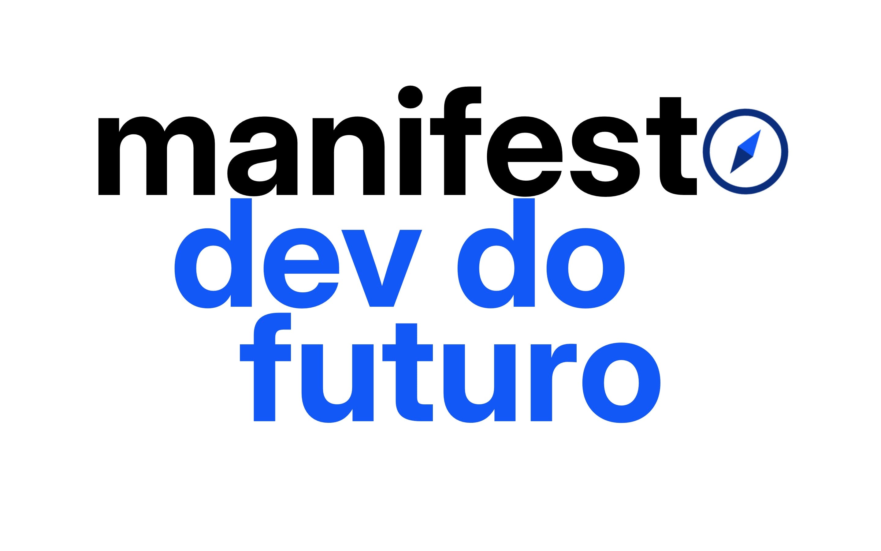 Article cover for manifesto - dev do fututo.
